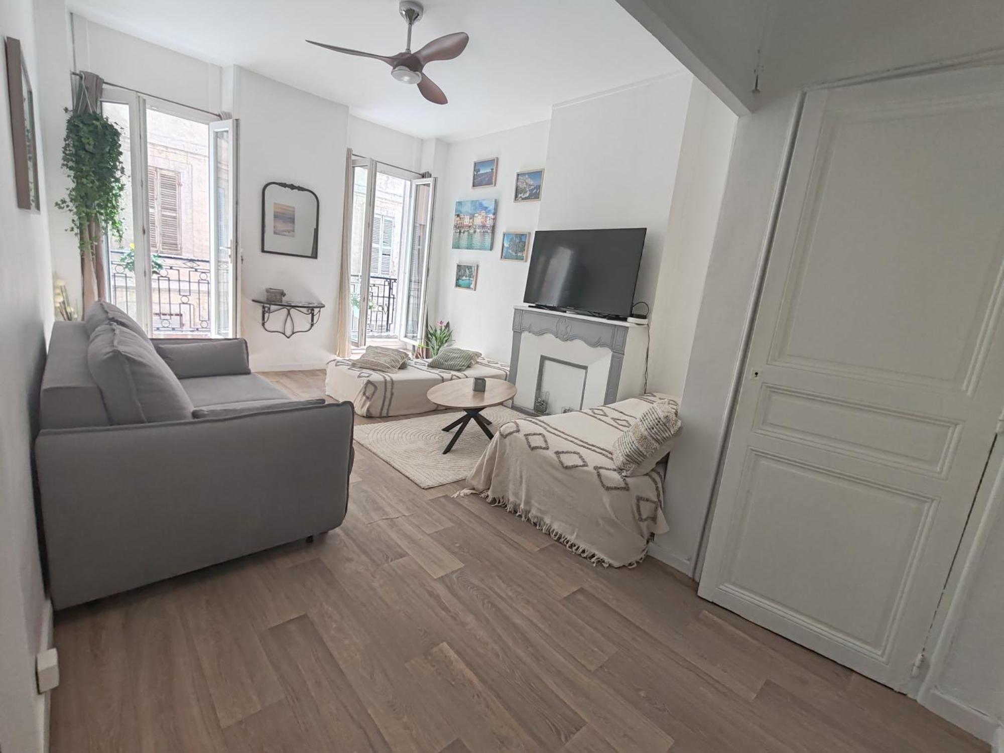 Apartament T3 Grand Balcon Au Coeur Du Vieux Port Marsylia Zewnętrze zdjęcie