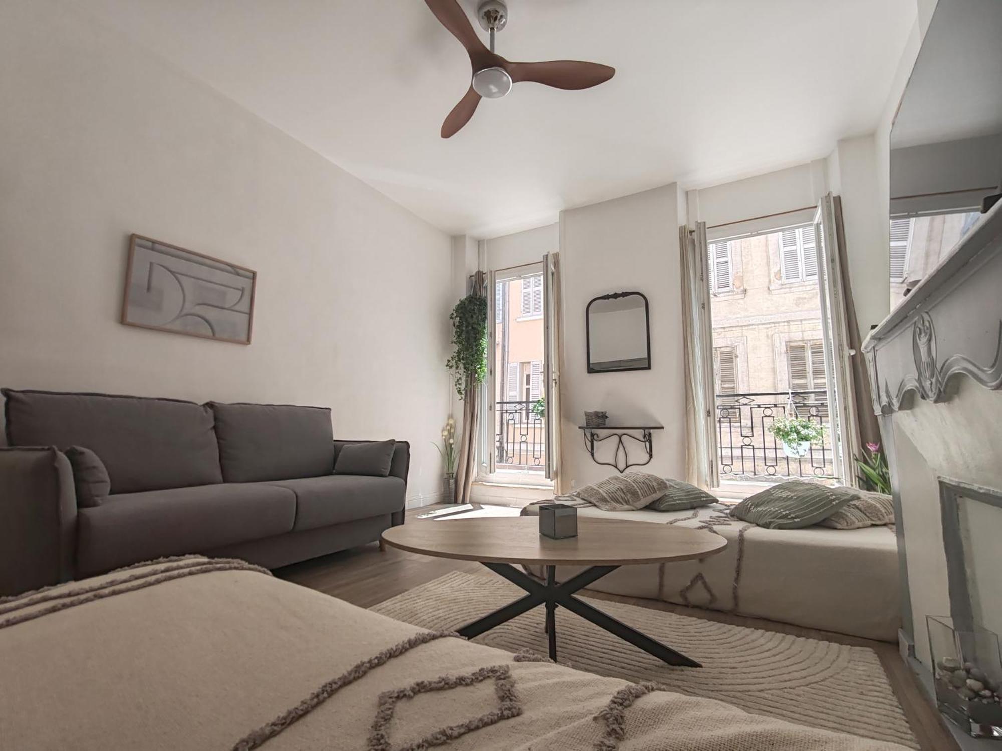 Apartament T3 Grand Balcon Au Coeur Du Vieux Port Marsylia Zewnętrze zdjęcie